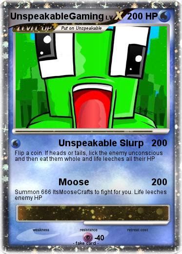 Pokémon UnspeakableGaming 3 3 - Unspeakable Slurp - My Pokemon Card