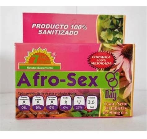 Afro Sex Para Alto Desempeño Sexual Con Tabletas De 50mg Envío Gratis