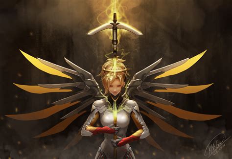 Mercy (Overwatch) - Overwatch - Zerochan Anime Image Board