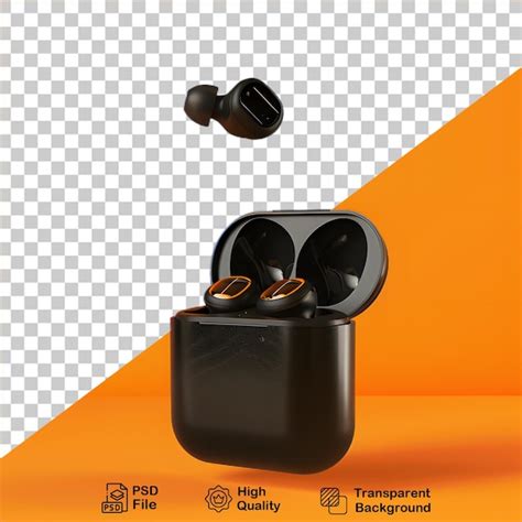 Premium Psd Earbuds Isolated On Transparent Background Include Png File