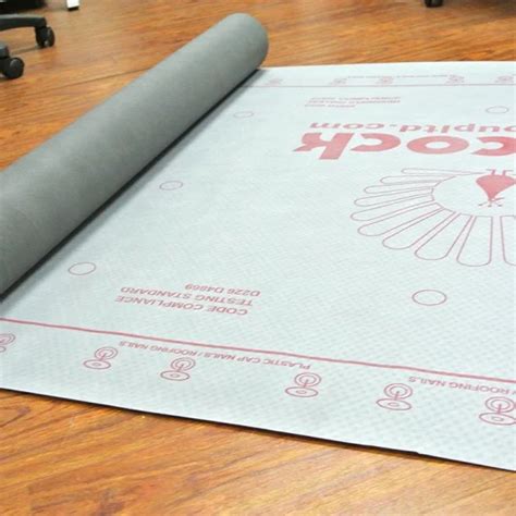 Synthetic Roofing Felt Breathable Waterproof Membrane For Roof Vapour