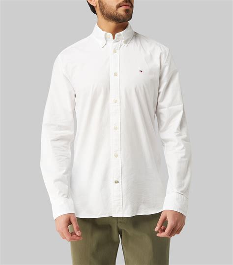 Tommy Hilfiger Camisa De Manga Larga Lisa Hombre El Palacio De Hierro