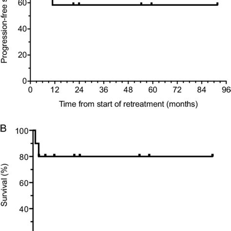 A Kaplan Meier Analysis Of Progression Free Survival From The Time Of