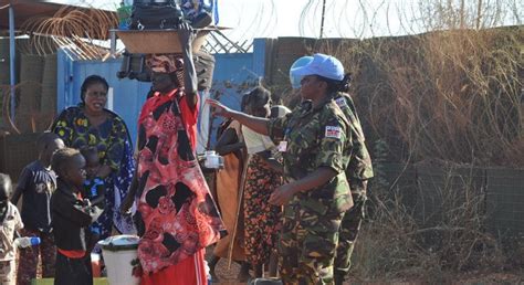 South Sudan Un Peacekeepers Continue Protecting Civilians Amid Tense