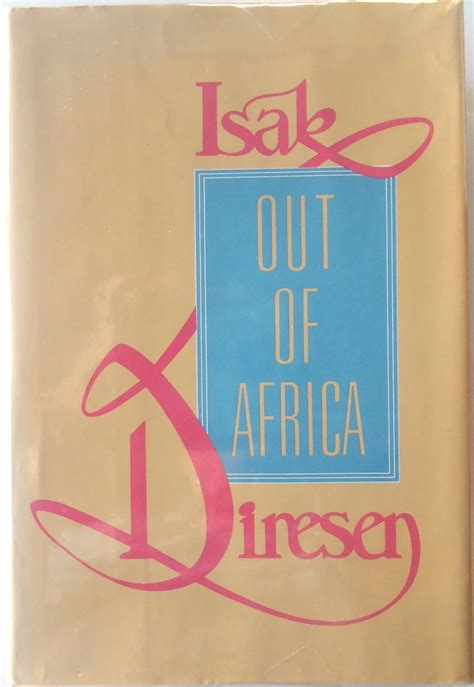 Out of Africa: Isak Dinesen: 9781840114256: Amazon.com: Books