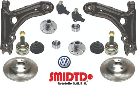 Kit Horquillas Rotulas Mazas Discos Solidos Vw Golf A2 87 92 Meses