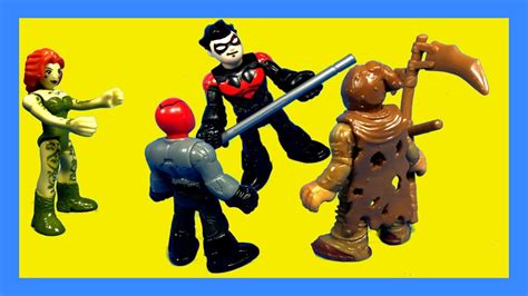 Imaginext Nightwing Seeks Revenge Against Red Hood And Scarecrow