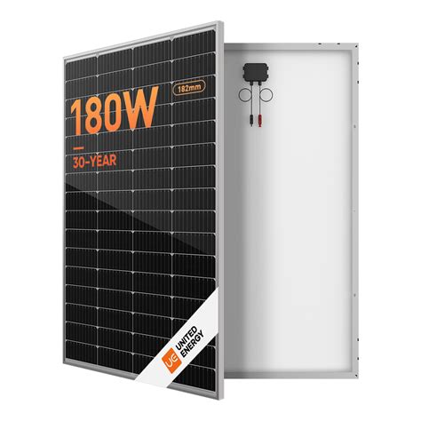 Custom Solar Panels 150W 160W 180W Electricity Monocrystalline Silicon