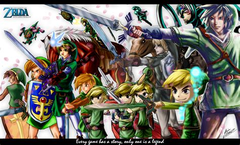 The Legend Of Zelda By Archaois On Deviantart