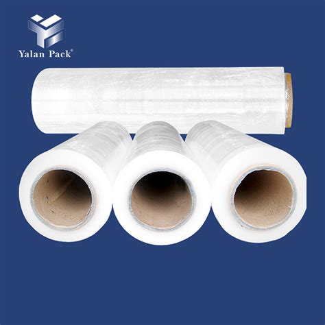 Mic Manual Packaging Clear Single Film Roll Ldpe Pallet Plastic