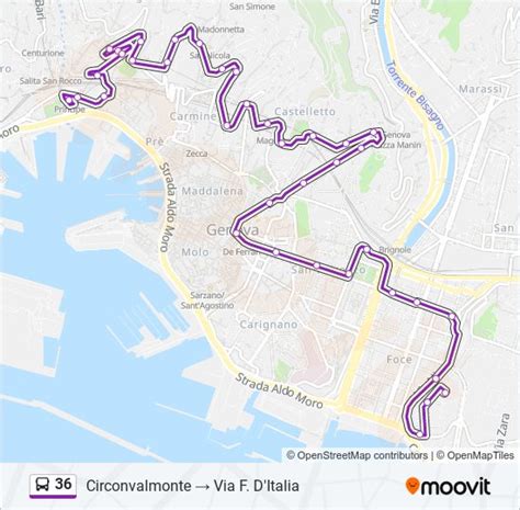 Linea Orari Fermate E Mappe Circonvalmonte Via F D Italia