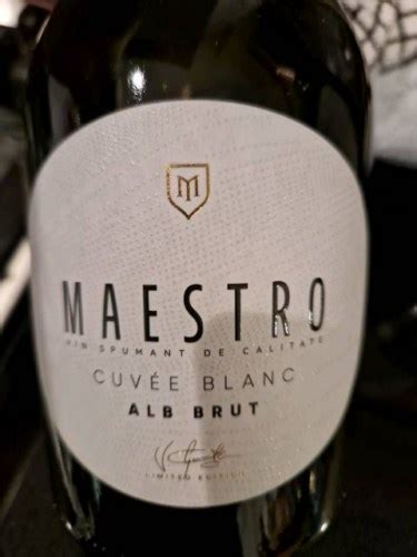 Imperial Vin Maestro Cuv E Blanc Alb Brut Vivino Us