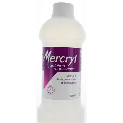 Mercryl Solution Moussante Ml Univers Pharmacie