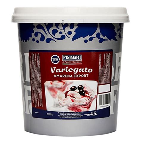 VARIEGATO AMARENA FABBRI 4 5KG S A Alimentos