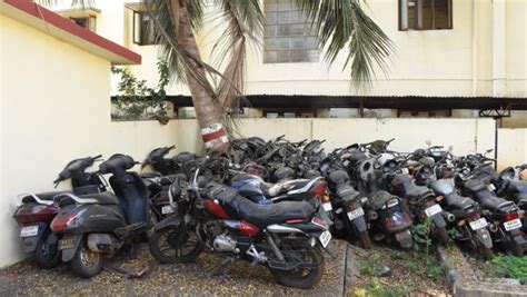 City Police To Auction Seized Vehicles Star Of Mysore