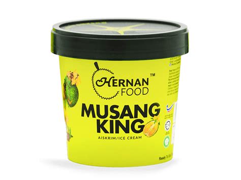 HERNAN FOOD Musang King Durian Ice Cream Malaysia Business Group