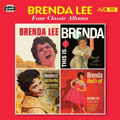 Brenda Lee Four Classic Albums Brenda Lee Miss Dynamite This Is Brenda All The Way