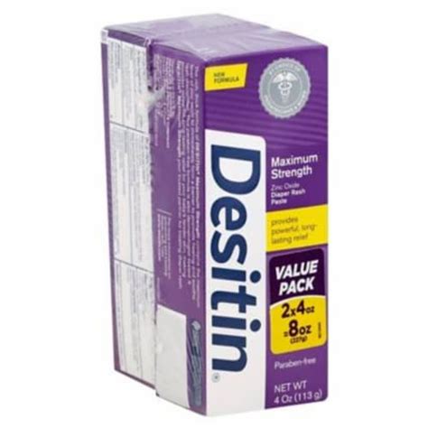 Desitin® Value Pack Maximum Strength Diaper Rash Paste, 4 oz - Kroger