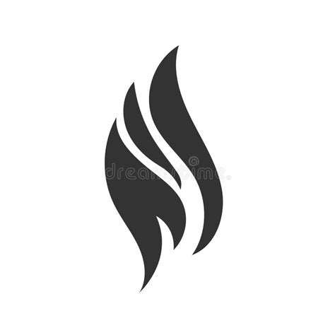 Black White Fire Emoji Stock Illustrations 232 Black White Fire Emoji