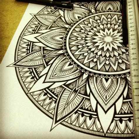 How To Draw Easy Modern Mandala Pattern Design Ideas