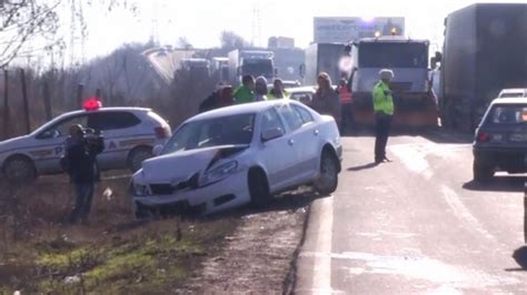 Accident grav pe Centura Capitalei în Ziua de Crăciun O persoană este