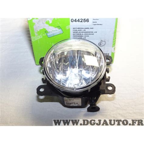 Phare Antibrouillard Avant Valeo 044256 Pour Dacia Logan Au Meilleur