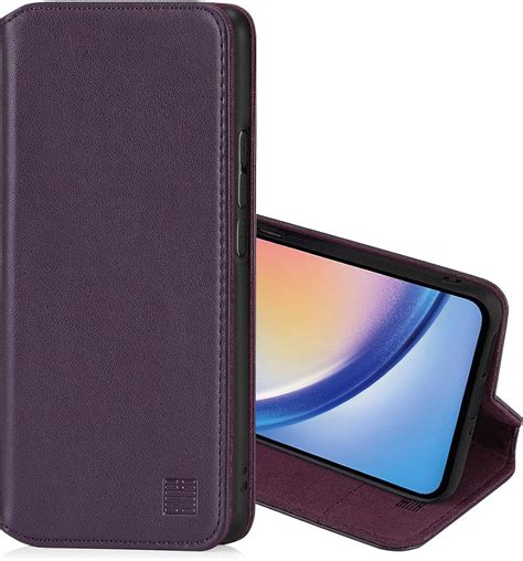 32nd Classic Series 2 0 Real Leather Book Wallet Flip Case Cover For Samsung Galaxy A34 2023