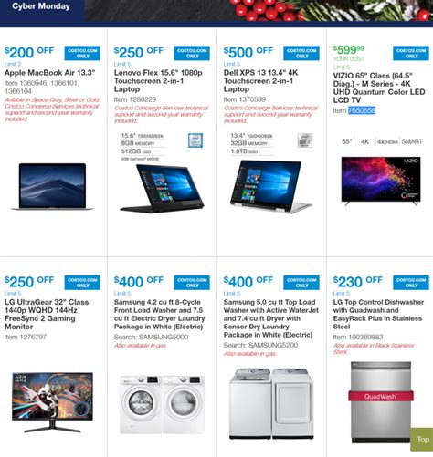 Costco Cyber Monday 2019 Ad Scans - BuyVia