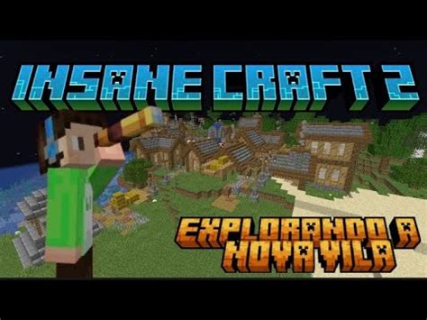 Ic Explorando A Nova Vila Que Encontrei No Minecraft Youtube