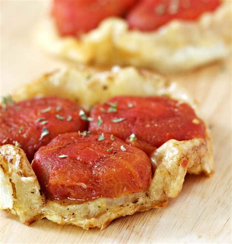 Tartelettes Tatin La Tomate Recettes De Cuisine D Lices