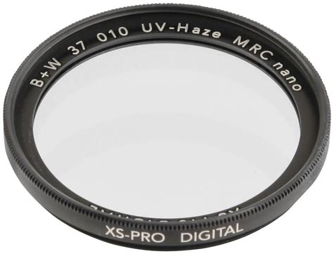 B W XS Pro Digital 010 UV Haze Filter MRC Nano 37mm Filters