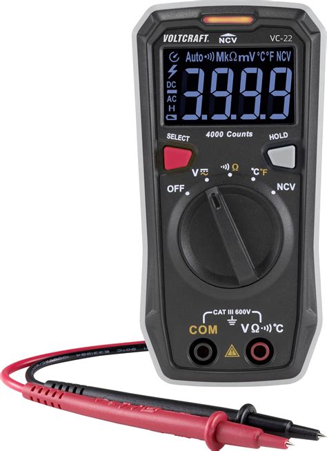 Buy Voltcraft Vc Se Handheld Multimeter Digital Cat Iii V