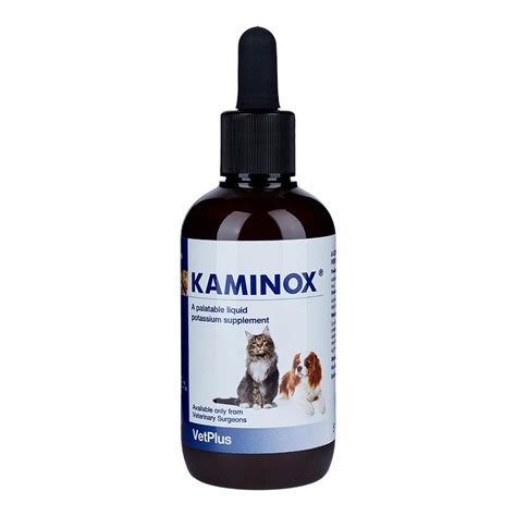 Kaminox Vetplus Palatable Liquid Potassium Supplement For Dogs And Cats