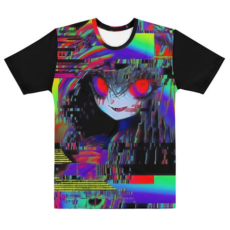 Glitch Anime Shirt Creepy Cute Yandere Net Art Weirdcore Shirt Yami