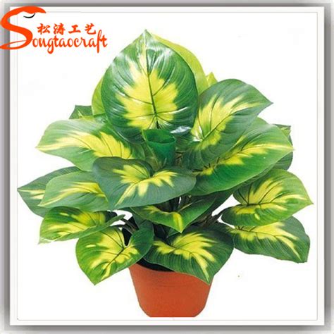 China Cheap Price Types Of Evergreen Ornamental Plants Artificial Plant