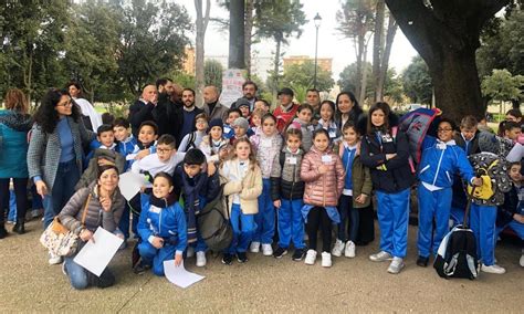 Aversa Gli Alunni Celebrano La Festa Dell Albero Al Parco Pozzi Pupia Tv