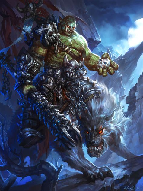 Fantasy Art: Orc - 2D Digital, FantasyCoolvibe – Digital Art