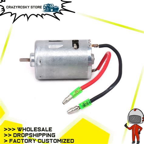 1pc 540 Brushed Motor For Rc Hobby Model Car 1 12 Wltoys 12428 12423