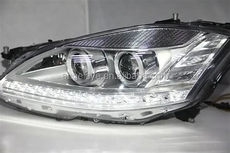 For Mercedes Benz W S S S Headlight Chrome Color