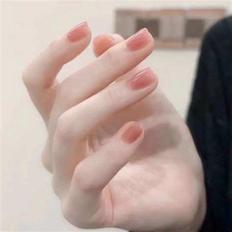 Icy Jelly Nail Polish Peel Off Whitening Peach Pink Nude Nail Polish Shopee Malaysia