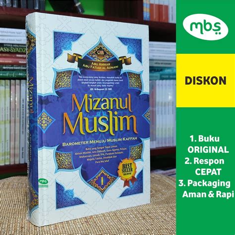 Jual Buku Mizanul Muslim Jilid Barometer Menuju Muslim Kaffah Abu