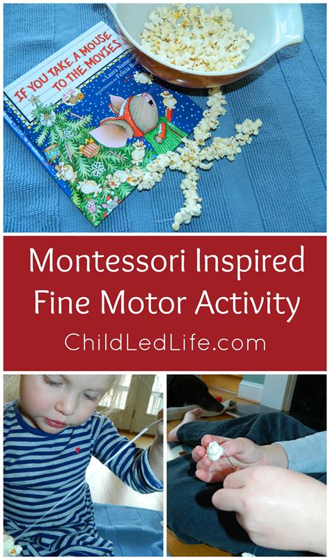 Montessori Inspired Fine Motor Activity · Child Led Life