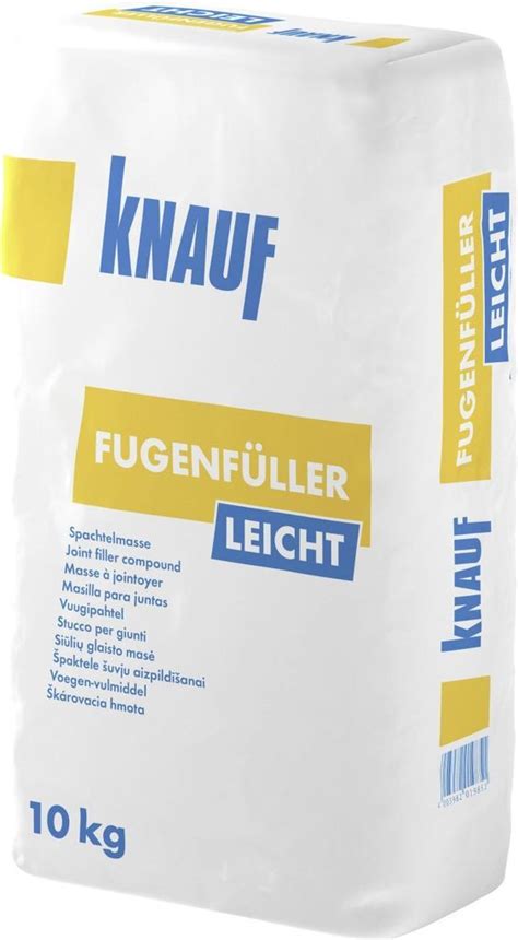 Knauf Spezialgips Fugenfüller Leicht 10 kg Kaufland de