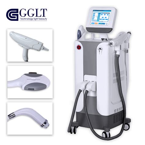 China Multifunctional Handles Nd Yag Laser Ipl Opt Shr Rf Beauty