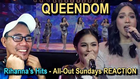 Divas Of The Queendom Rihannas Hits All Out Sundays REACTION YouTube