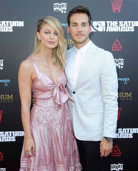 Melissa Benoist and Chris Wood Red Carpet Appearance As Newlyweds