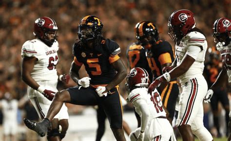 Tennessee Football Top Five Vols Win Vs South Carolina