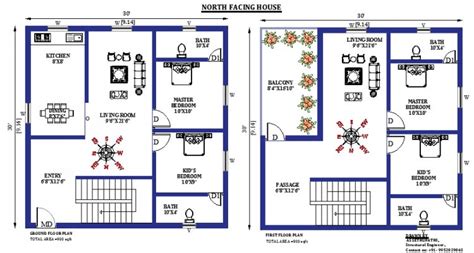 X House Plan House Plan For Feet By Plot Off