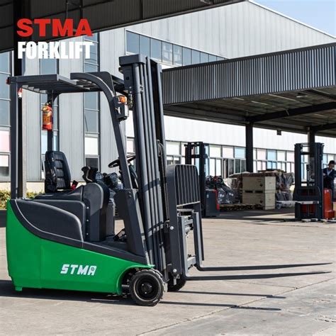 Stma 1ton Electric Forklift Trolley Stacking Forklift Balanced 1 5ton