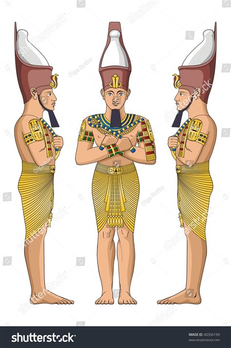 Ancient Egyptian Nobility Vector Stock Vector (Royalty Free) 40356199 ...